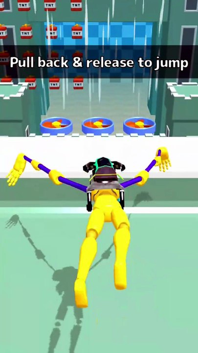 Rubber Jumping : Slingshot Doll Gameplay |Level 7| #gaming #trending #asmr #rubberjumpingslingshotdollgameplay