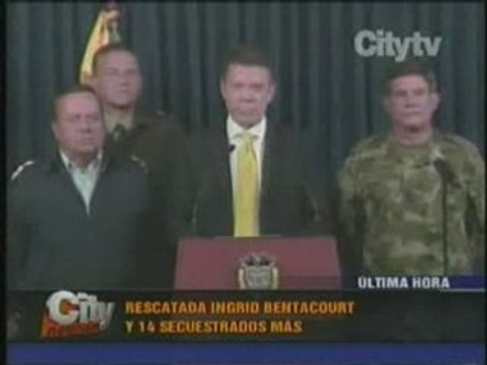 Libération d'Ingrid Bétancourt, après 6 ans de captivité