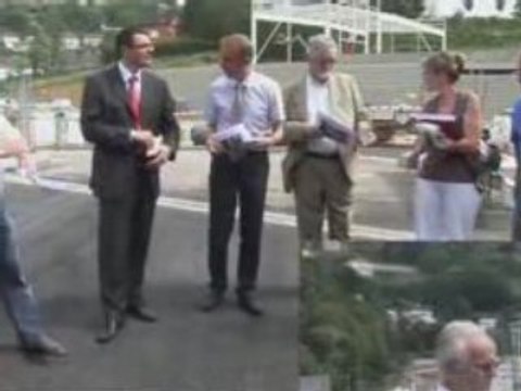 TULLE INAUGURATION PONT SUR LA CORREZE