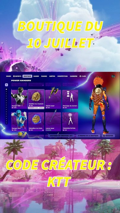Boutique du 10 Juillet 2026 ! Nouvelle mascotte Kyo !