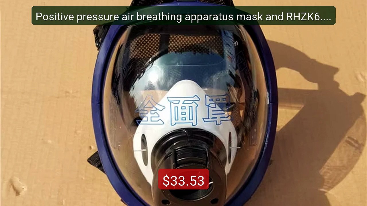 Positive pressure air breathing apparatus mask and RHZK6.8 / 3... -- Hot Deal 2026 | Limited Offer!