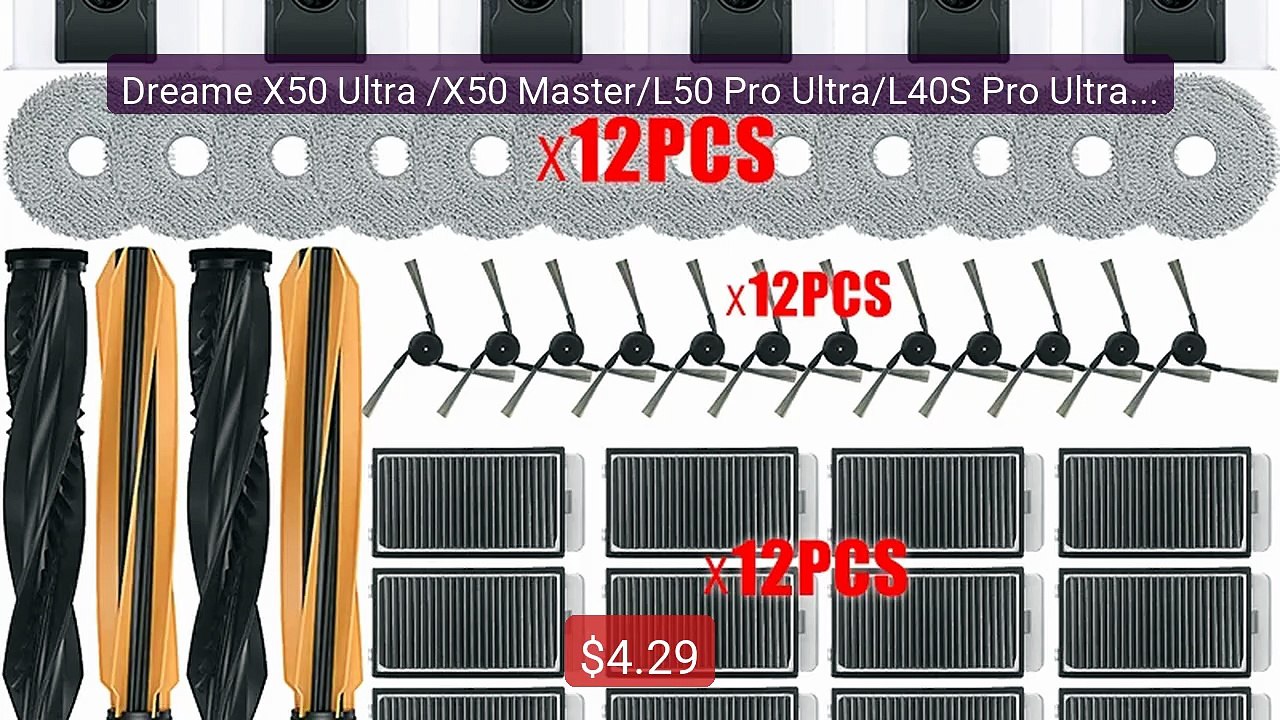 Dreame X50 Ultra /X50 Master/L50 Pro Ultra/L40S Pro Ultra Spare Par... -- Top Rated 2026 | Buy Now!