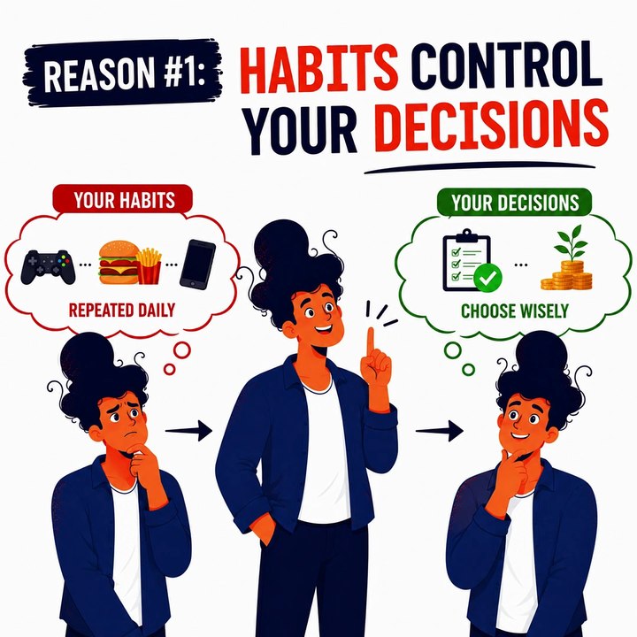 THREE REASONS YOUR BANK ACCOUNT IS A MIRROR OF YOUR HABITS | REASON-1.