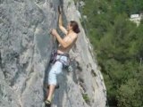 Grimpe à Meyrargues - Julien