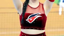Lee Ye-Bin Passionate Red Outfit Dance Performance Cheerleader EP 128