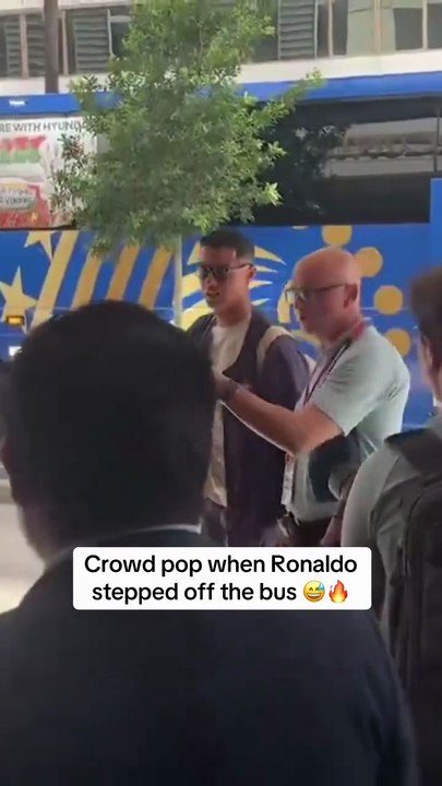 RONALDO AT FIFA WORLD CUP IN HOUSTON TEXAS