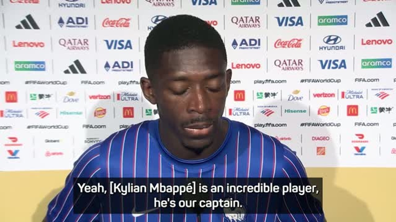 Mbappe 'never doubts himself' - Dembele