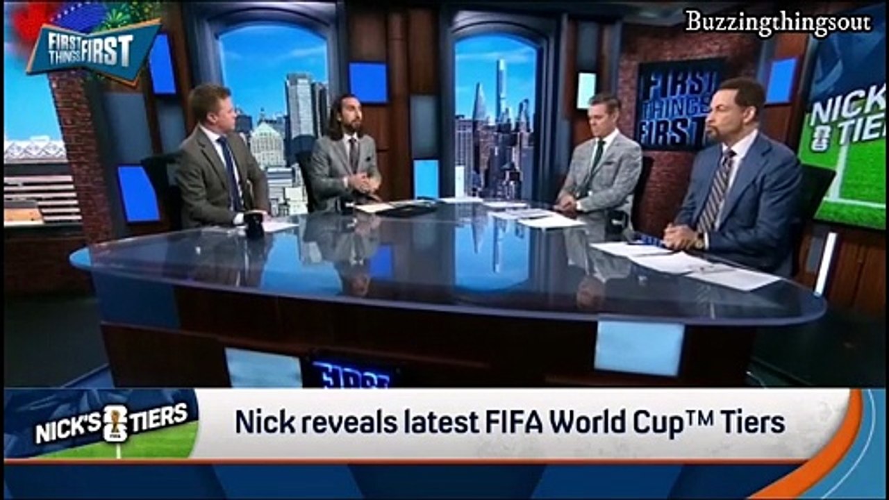 Nick Wright Reveals The Quarter Final World Cup Tiers 2026