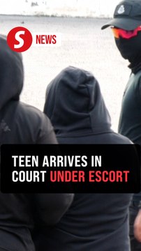 Teenage girl brought to court to be charged in student stabbing case