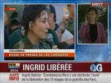 Liberation Ingrid Betancourt : Deuxieme declaration d Ingrid
