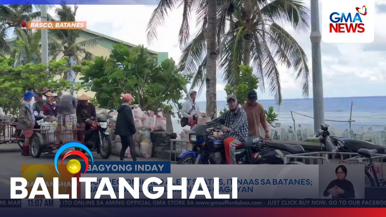 OCD Region II - Red Alert Status, itinaas sa Batanes; nasa Blue Alert naman ang Cagayan | Balitanghali