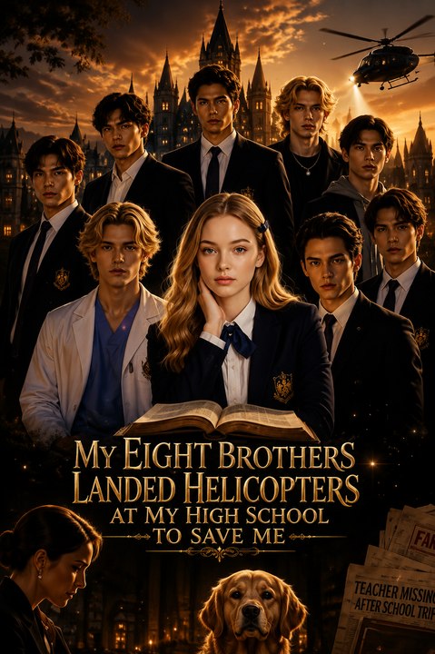 My Eight Brothers Landed Helicopters at My High School to Save Me School Romance Secret Family, Powerful Brothers & Revenge - ENGSUB