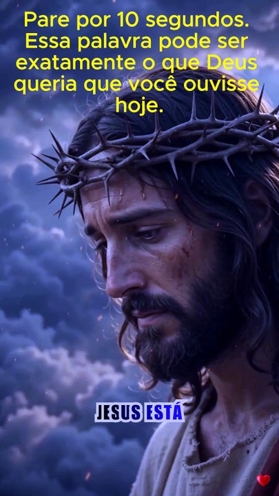 JESUS TEM UMA PALAVRA PARA VOCÊ HOJE 🙏 | Ouça Até o Fim