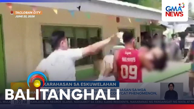 DepEd - Pagdami ng insidente ng karahasan sa mga paaralan, posibleng resulta ng copycat phenomenon, ayon sa PNP | Balitanghali