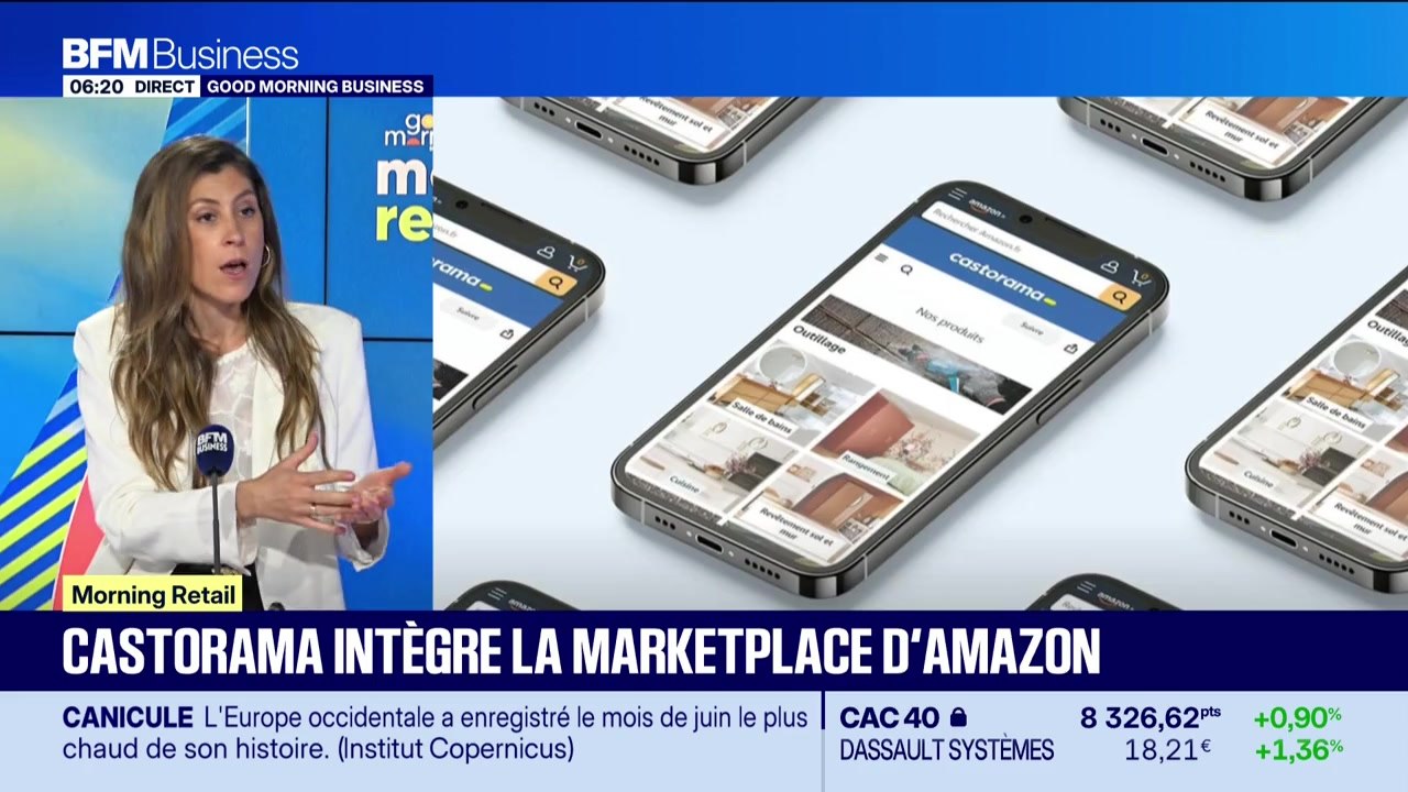 Morning Retail : Castorama intègre la marketplace d'Amazon, par Eva Jacquot - 10/07