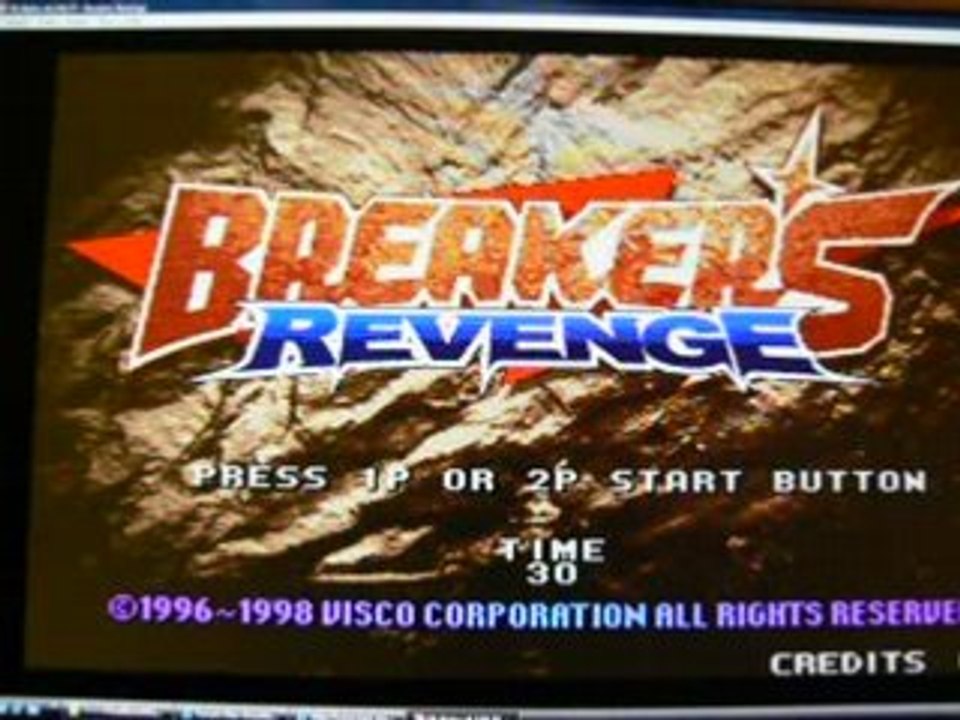 Breakers revenge neo geo baston