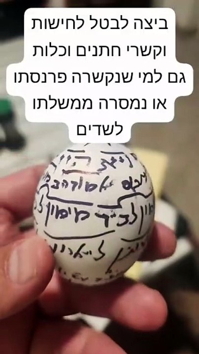 מסורת מרוקאית עתיקה להתיר קשרים למי שכבול בכשפים