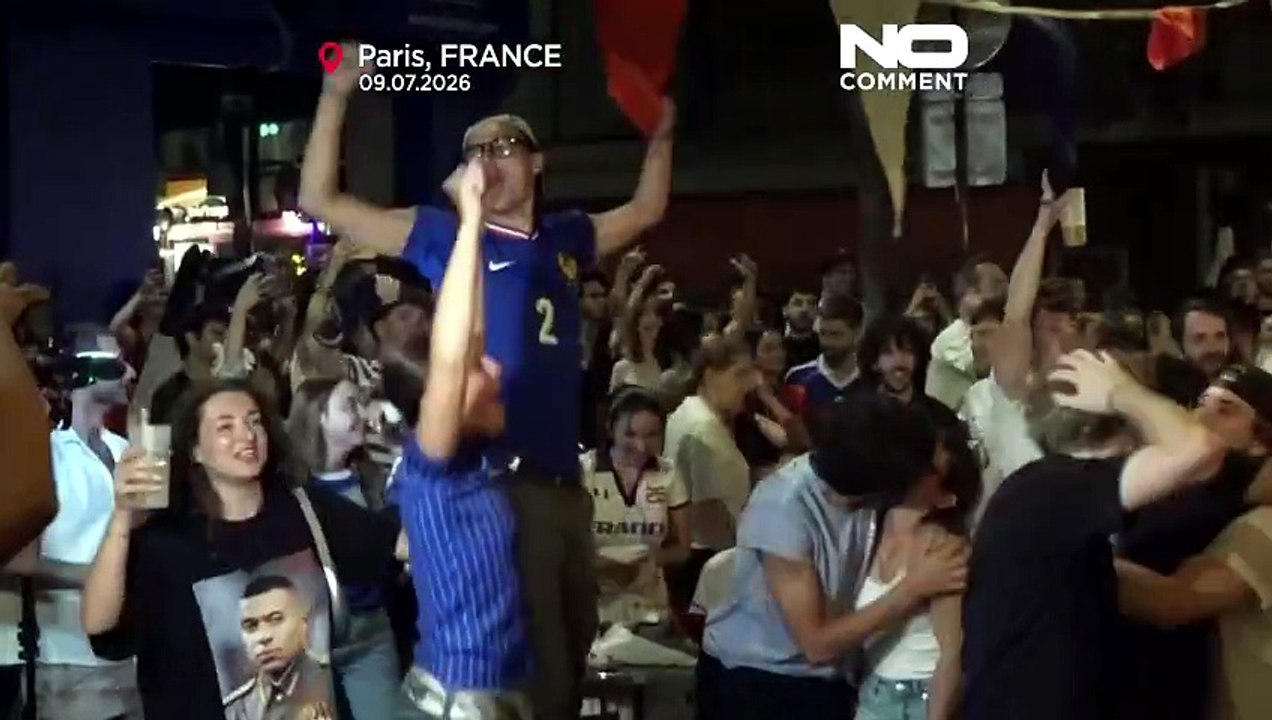 Francuscy kibice świętują: Les Bleus pokonują Maroko i awansują do półfinału