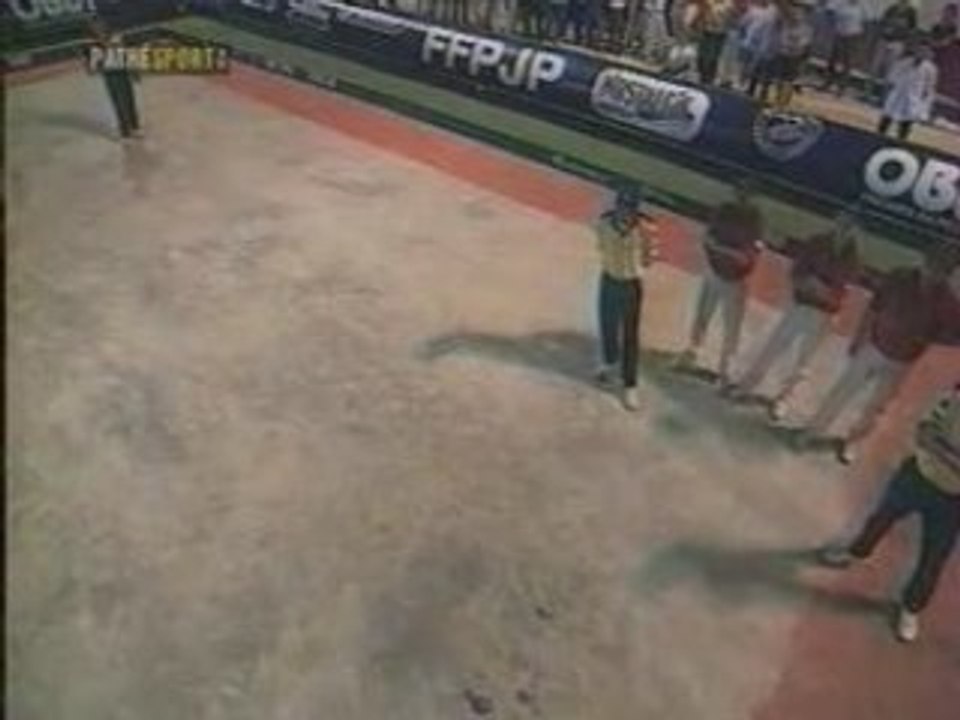 Petanque 2001 Masters Christian FAZZINO triche