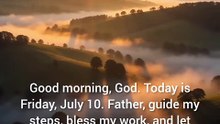 Morning Prayer for Guidance 🙏