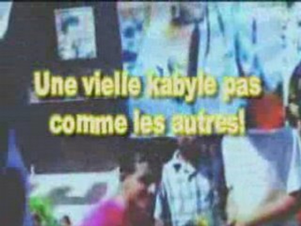 Une vielle Kabyle extraordinaire!