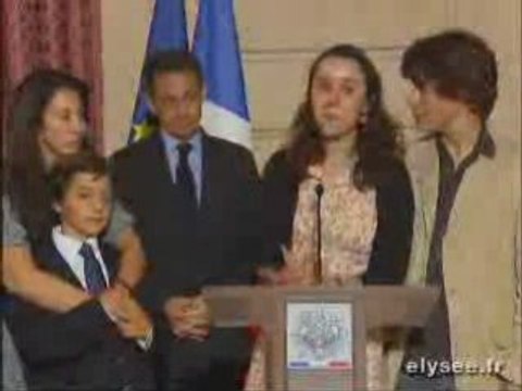 Déclarations suite à la libération d'Ingrid Bétancourt