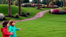 💧🚜 Excavator Creates a Rain Garden! 🌸 | Water Conservation Story for Kids