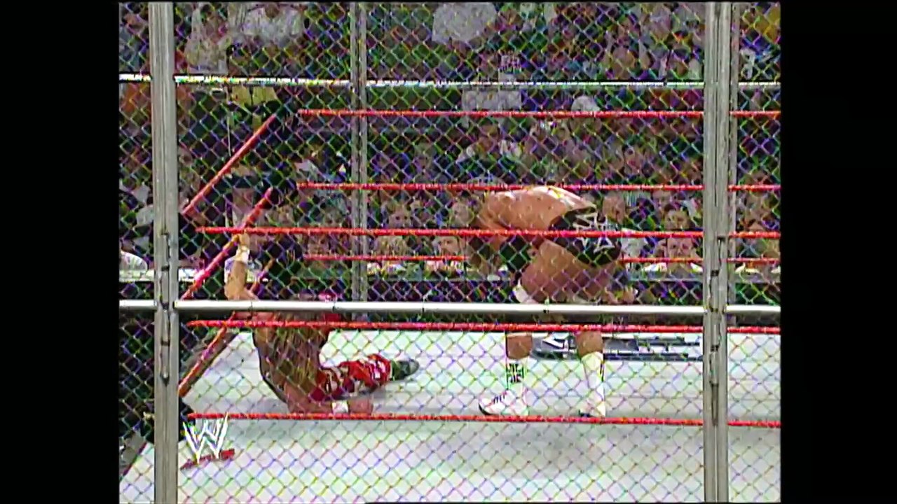 FULL MATCH Shawn Michaels vs. Triple H   Hell in a Cell Match Bad Blood 2004