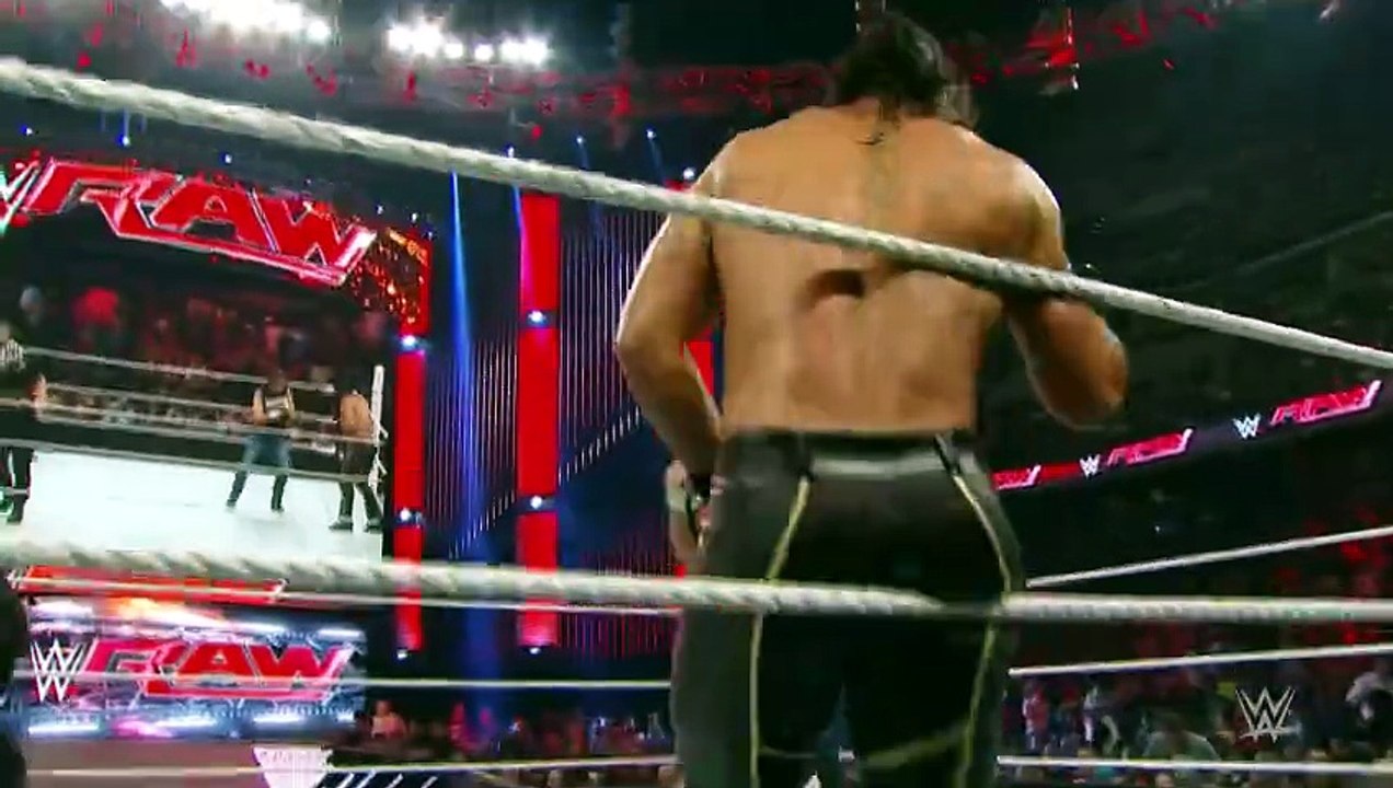 FULL MATCH Roman Reigns & Dean Ambrose vs. Seth Rollins & Kane Raw, June 29, 2015