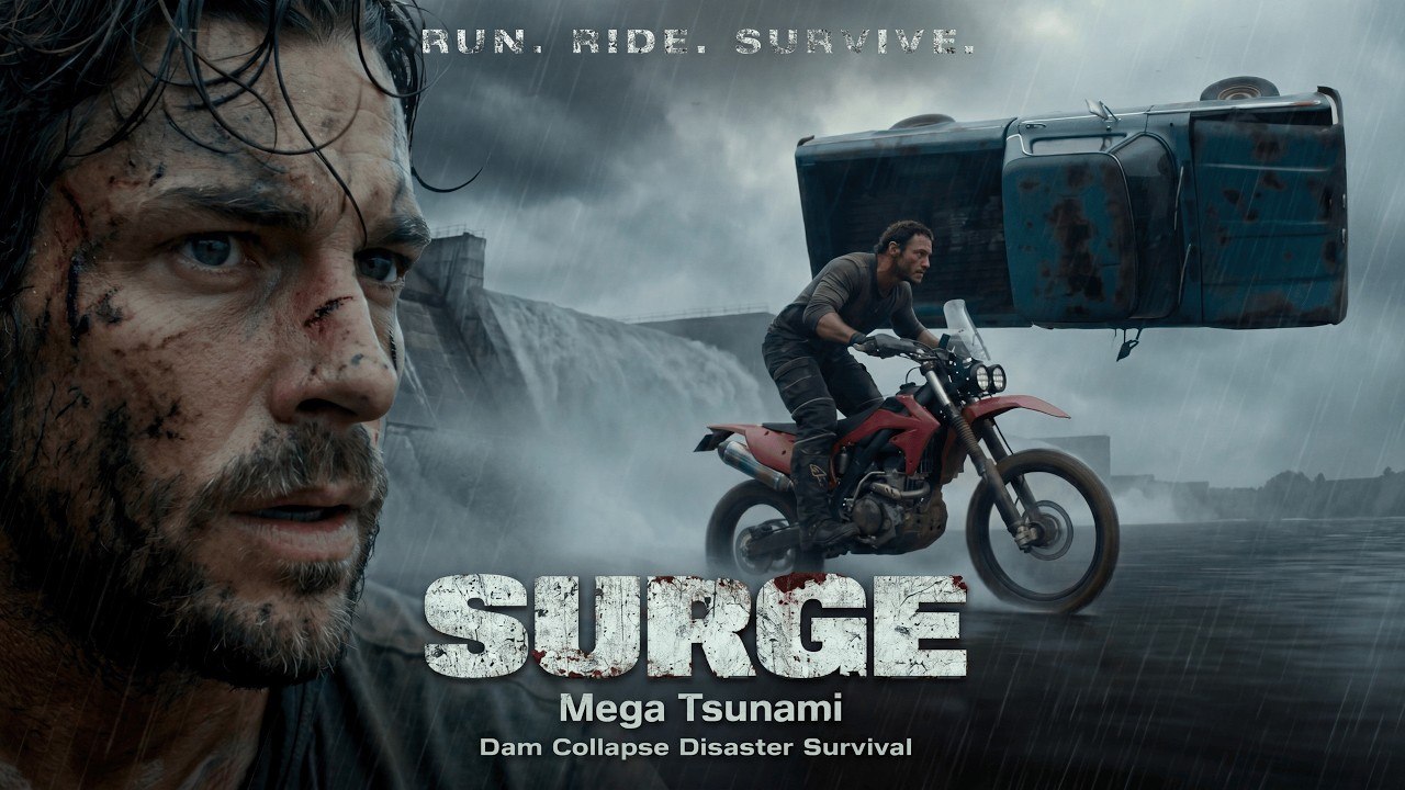 SURGE- MEGA TSUNAMI - Dam Collapse Disaster Survival - 2026 Full Movie - English - 4K UHD
