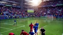 Giant Hand Restores the Football Field! 🤯⚽ Tiny Players Celebrate!
