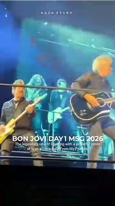✅ BON JOVI DAY 1 MSG 2026 🗽🔥 | First Show in 4 Years • Full Highlights ✨