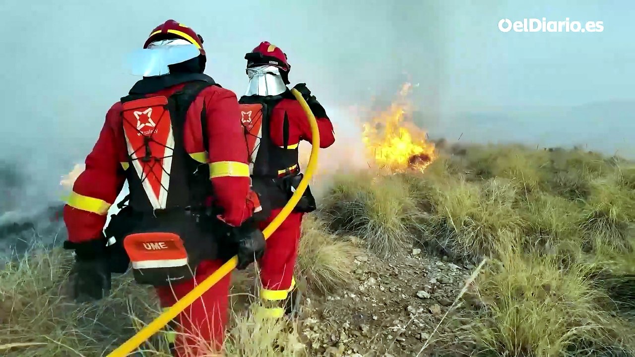 Al menos 11 muertos en el incendio de Los Gallardos en Almería