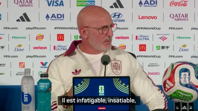 Espagne - De La Fuente : Messi semble avoir 19 ou 23 ans, il est infatigable