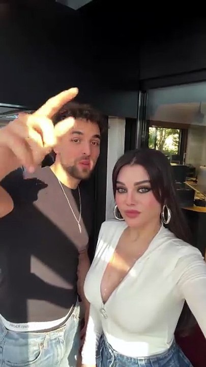 فيديو طريف بين هيفاء وهبي وسانت ليفانت