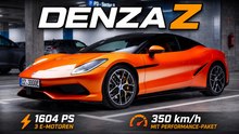 2027 Denza Z: BYD greift mit 1.179 kW die Supersportwagen an