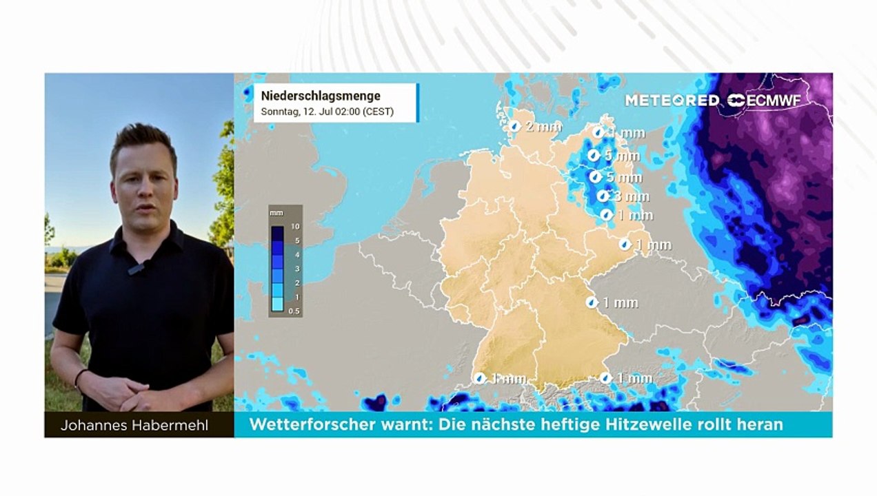 Wetterforscher warnt: Die nächste heftige Hitzewelle rollt heran