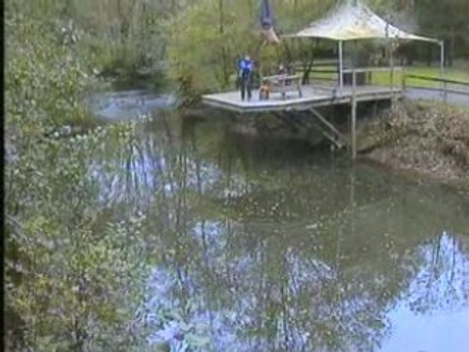 Moi au viaduc de la souleuvre 61m