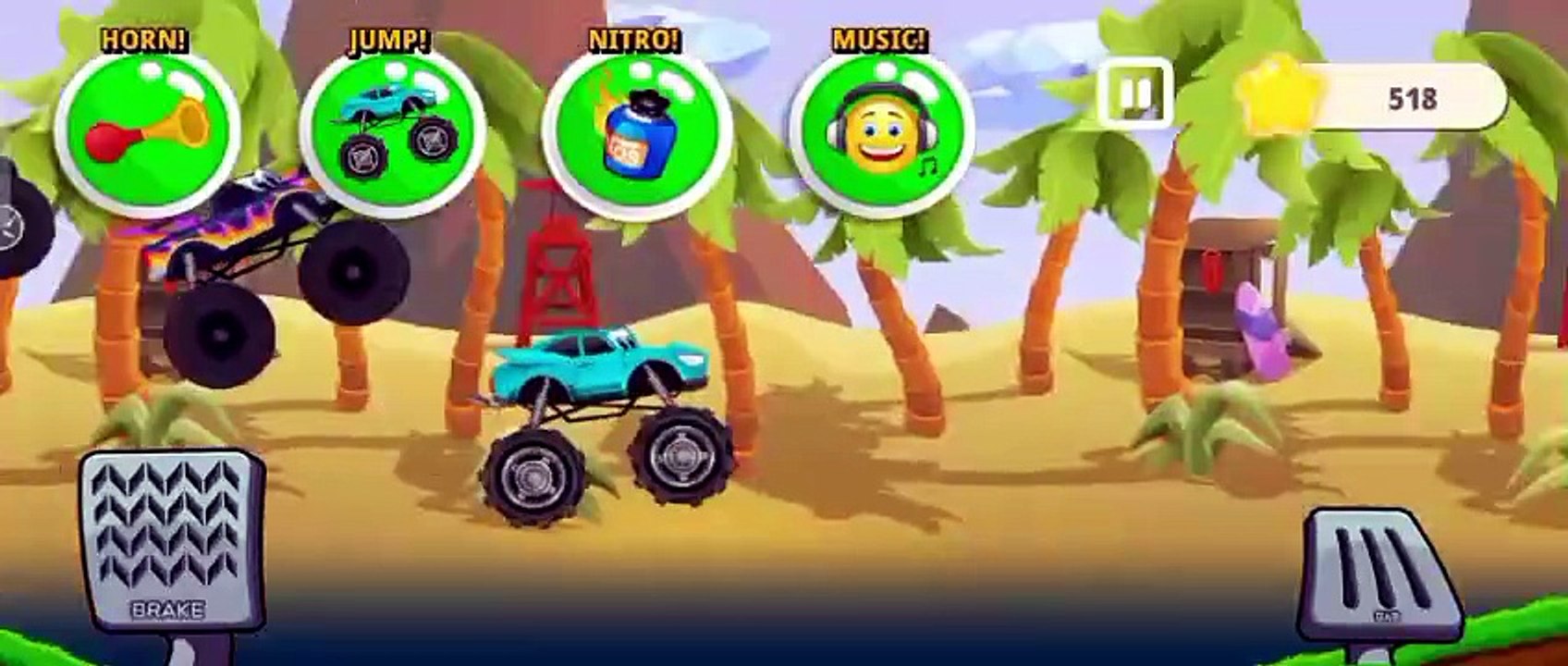 "Can This Monster Truck Survive the Impossible Track? (Extreme Stunts!)"