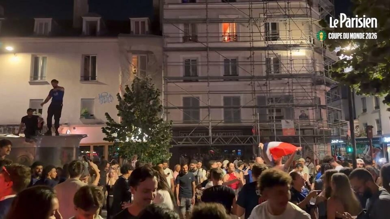 France-Maroc : les rues de capitale en fête après la victoire des Bleus