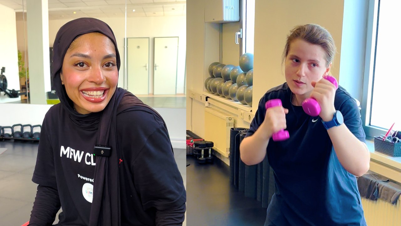 'Wir wollen nicht mit Kopftuch Sport machen': Besuch bei einem Gym nur für Frauen