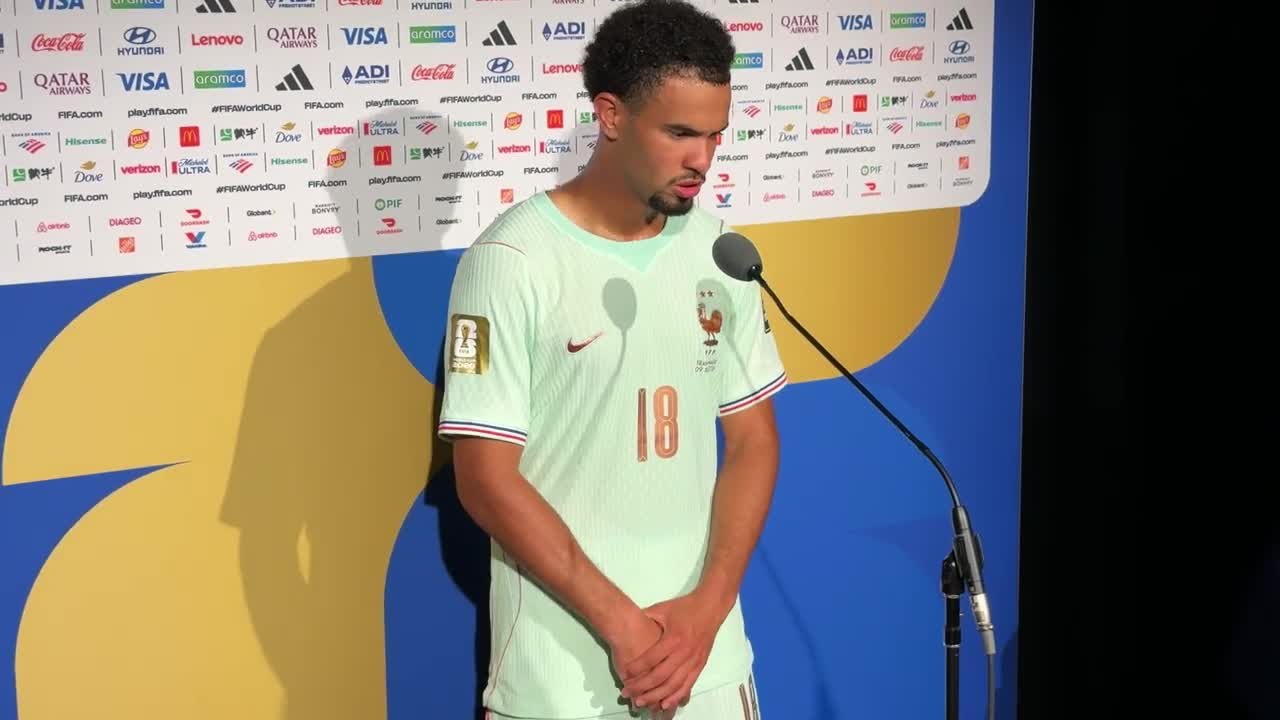 Warren Zaïre-Emery raconte ses premières minutes en Coupe du Monde après France - Maroc