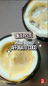Affogato Coco : la food trend gourmande et rafraîchissante