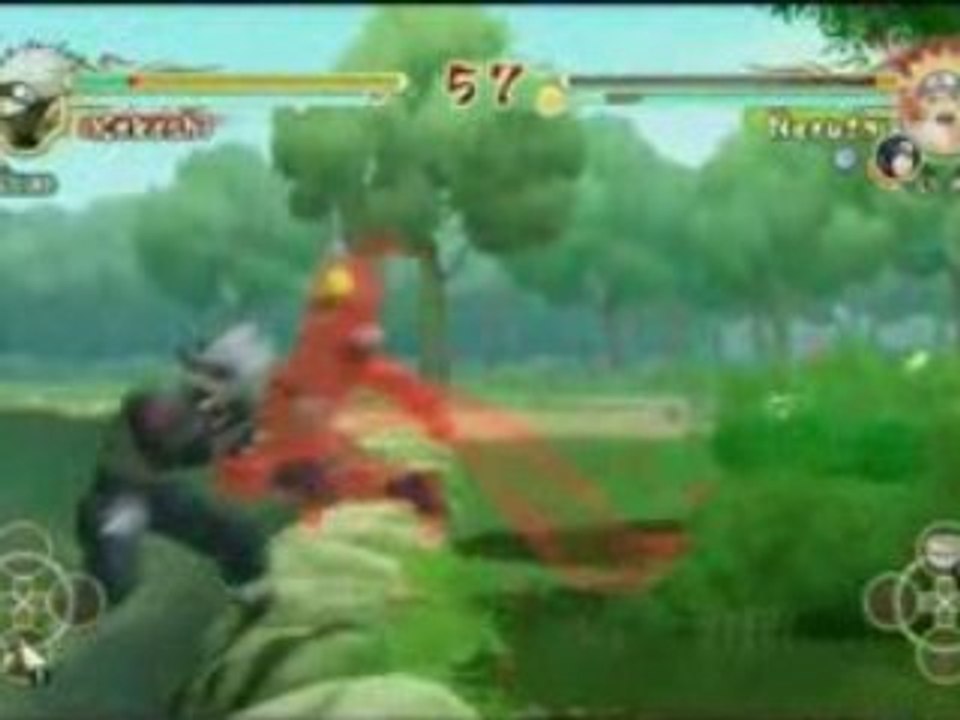 Gameplay de Naruto sur PlayStation 3