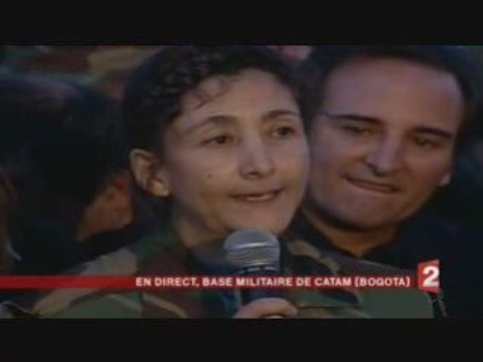 Video Ingrid BETANCOURT libérée by THS