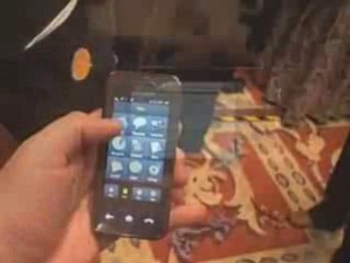 Samsung Instinct: navigateur "motionized™"