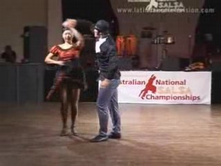 Salsa routine by Joseph and Jessica ASC 2006