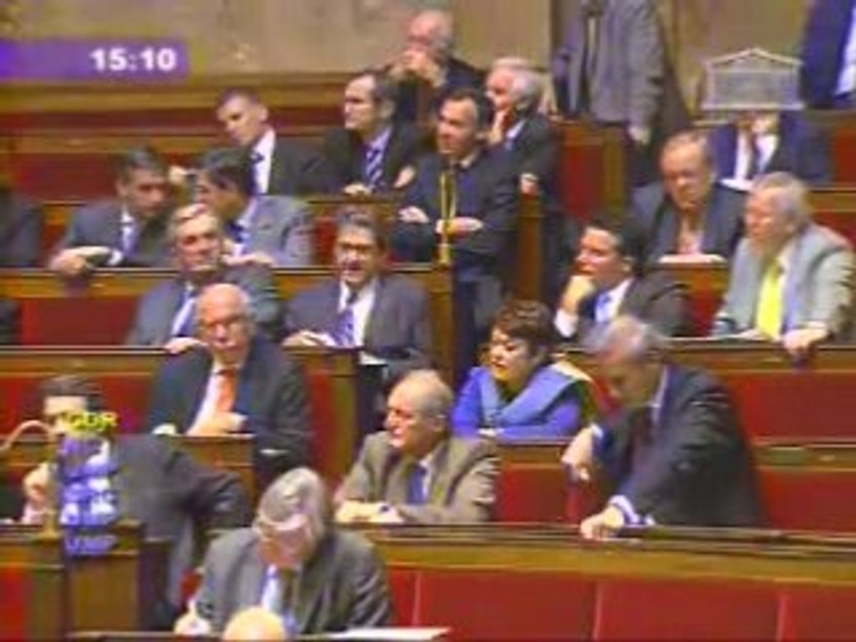 François de Rugy 14 novembre 2007- Chèque déplacement