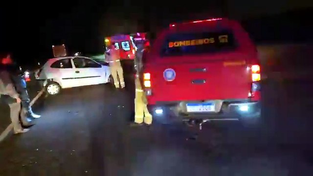Jovem de 27 anos morre em colisão frontal entre carro e caminhão na BR-369, entre Cascavel e Corbélia