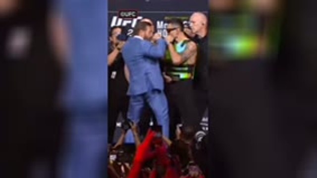 UFC 329 - Le face-off bouillant entre McGregor et Holloway